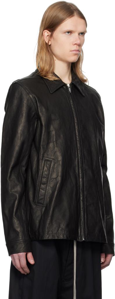 RICK OWENS 23AW BRAD JKT レザージャケット Brad Jacket in Black – SVRN