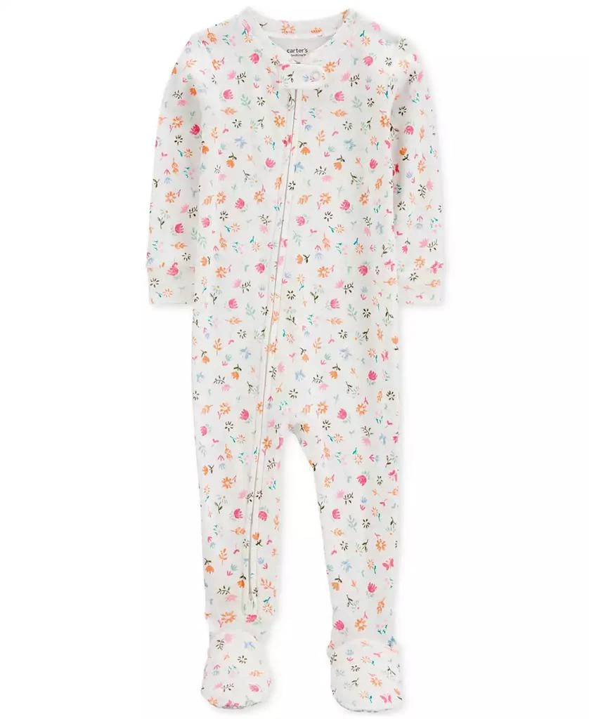 Carter's Baby 1-Piece Snug-Fit Cotton Footed Pajamas 1