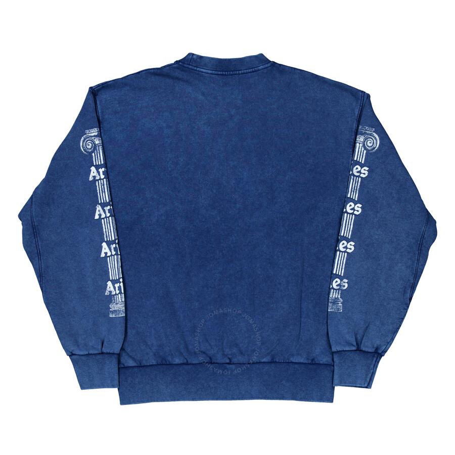 Aries Aged Ancient Column Cotton Sweater