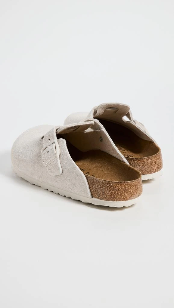 Birkenstock Antique White Boston Clogs 3