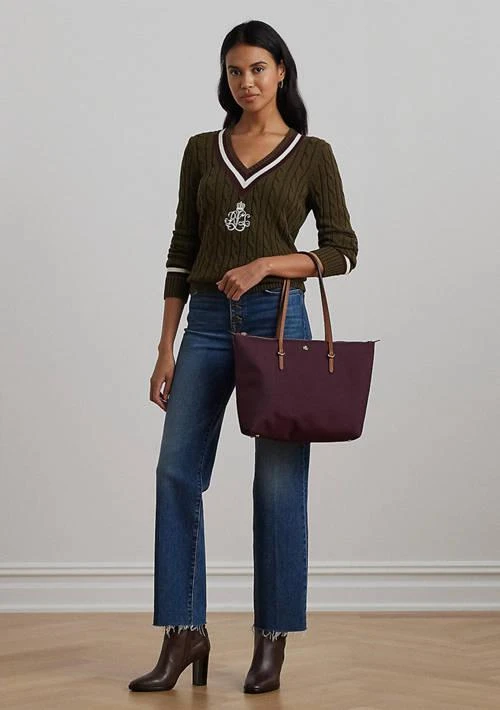 Ralph Lauren Ralph Lauren Nylon Medium Keaton Tote Bag 1