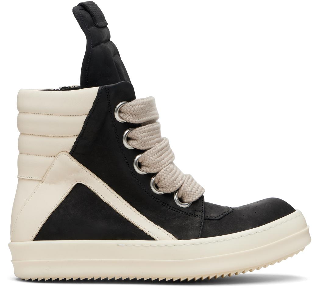 Shop Black Mega Bumper Geobasket Sneakers on Sale at BeyondStyle
