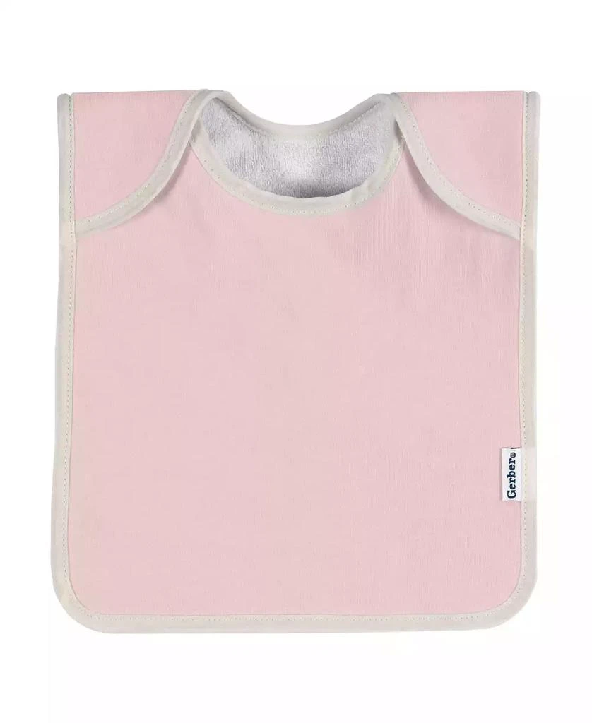 Gerber Baby Girls Multi Pink Lap Shoulder Bibs, 8 Pack 3