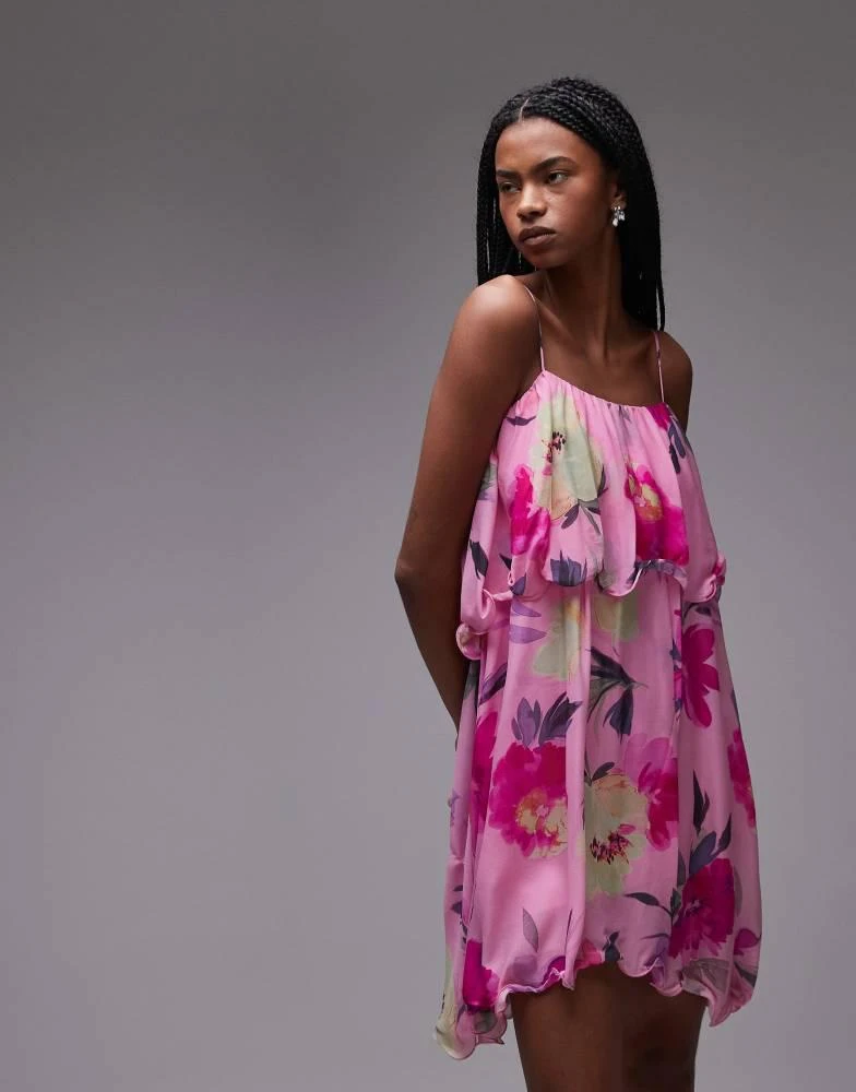strapless open back dress Off Shoulder Draped Mini Dress in Duchess Satin main image 0