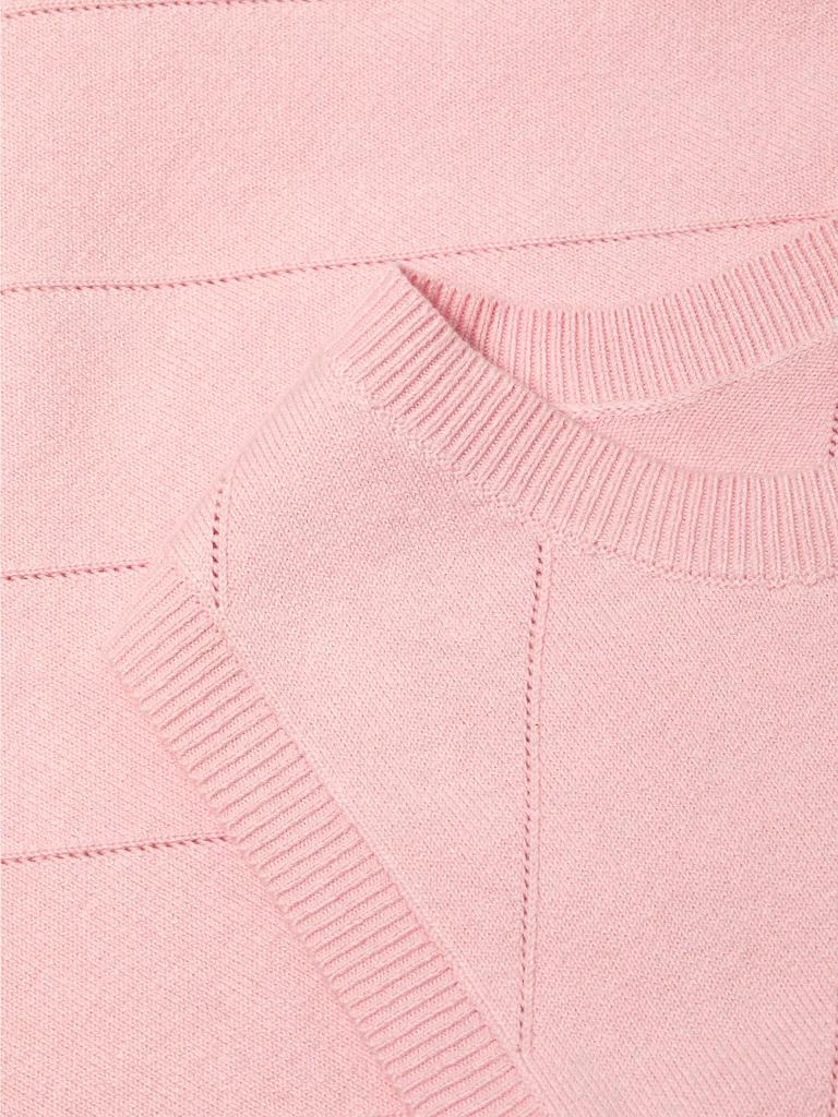 Victor Glemaud Knit Pointelle Minidress 6