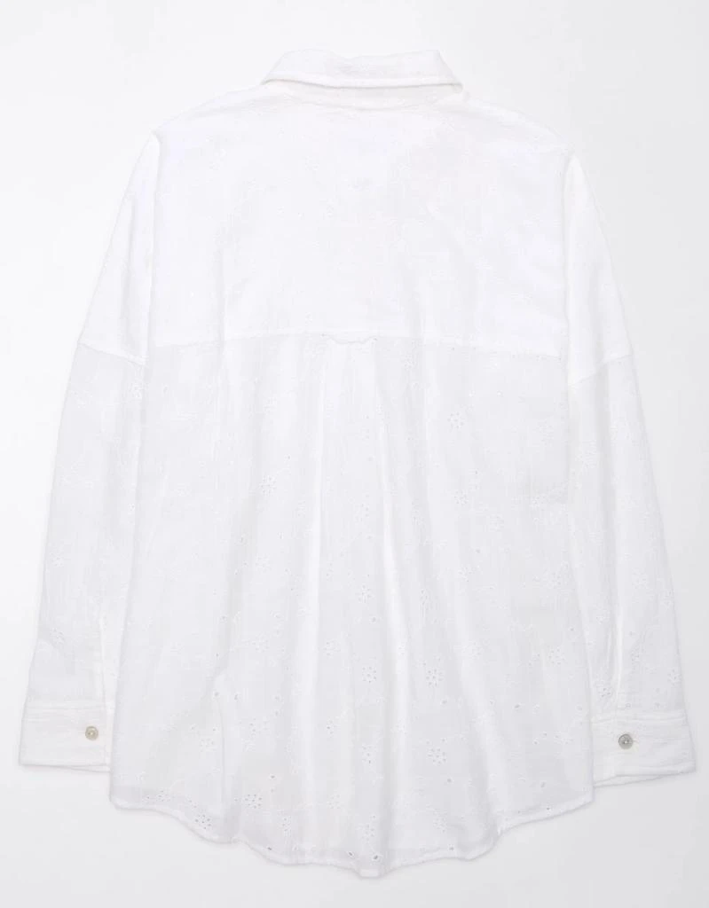 AE AE Eyelet Embroidered Go Big Shirt 4