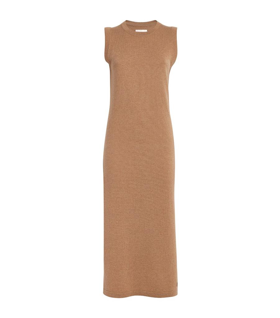 Harrods Cashmere Sleeveless Midi Dress