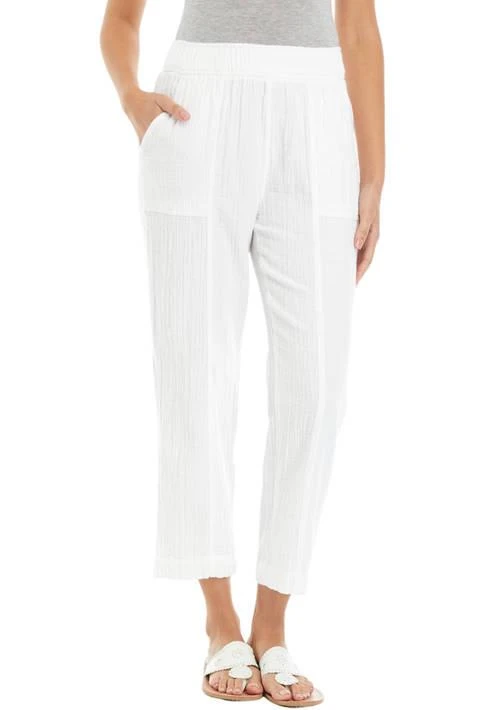 Wonderly Womens Pull On Ankle Pants 1