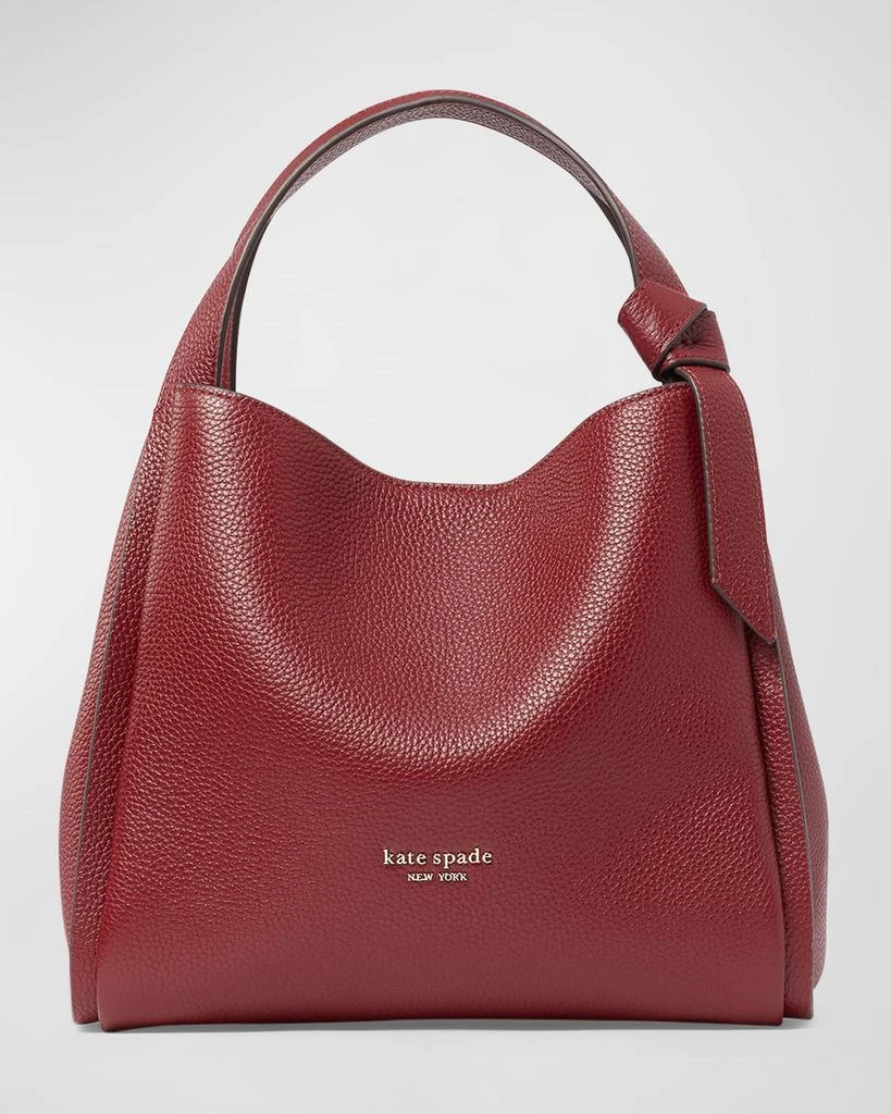 Kate Spade knott medium leather tote crossbody bag 1