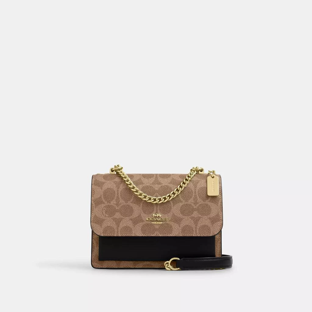 Coach Mini Klare Crossbody Bag In Signature Canvas 8
