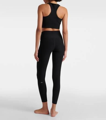 Alo Aspire cropped cotton-blend tank top 3