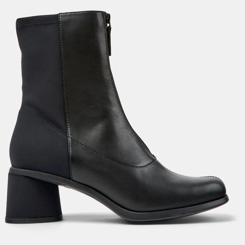 Camper Womens Ankle Boots Kiara With Front Zip 1