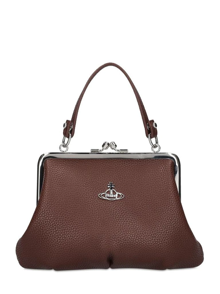 Vivienne Westwood Granny Frame Faux Grain Leather Bag 1