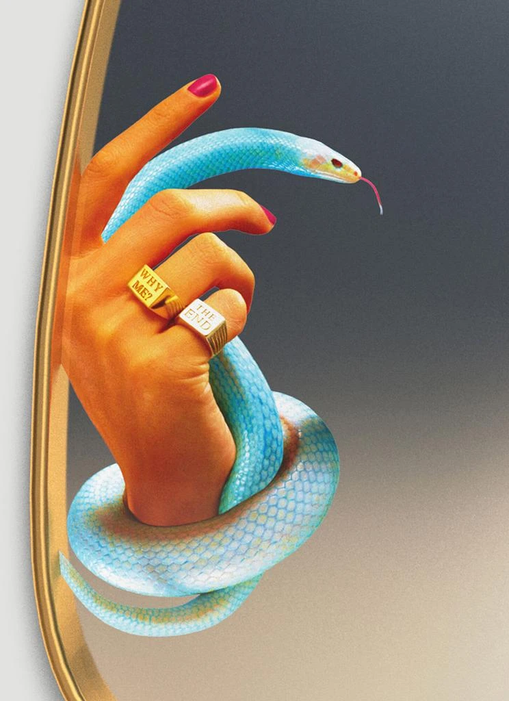 SELETTI Snakes Mirror 3