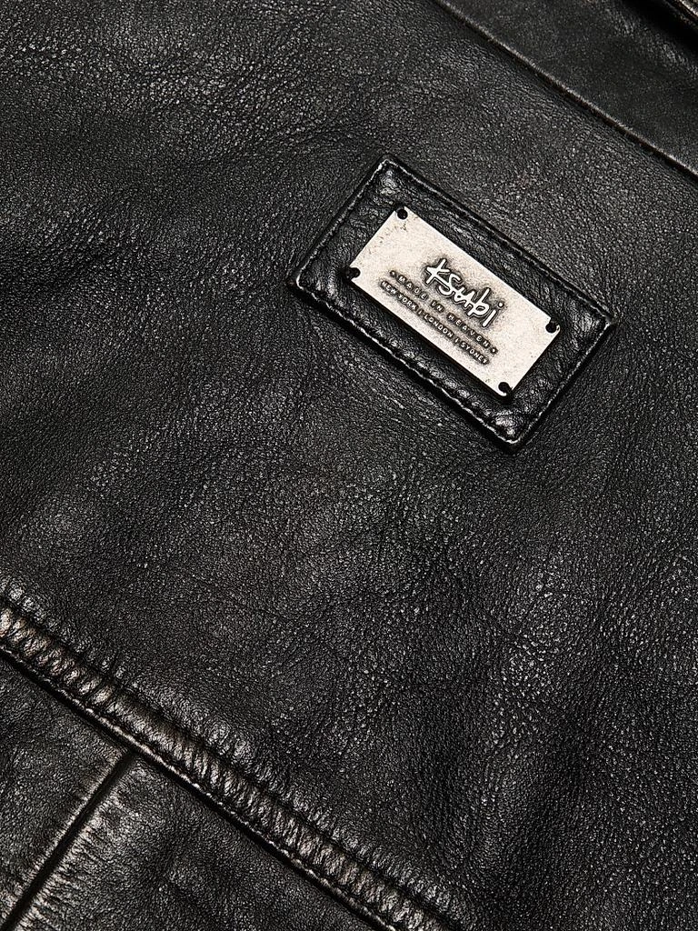 Ksubi Eldorado Collared Leather Jacket 7
