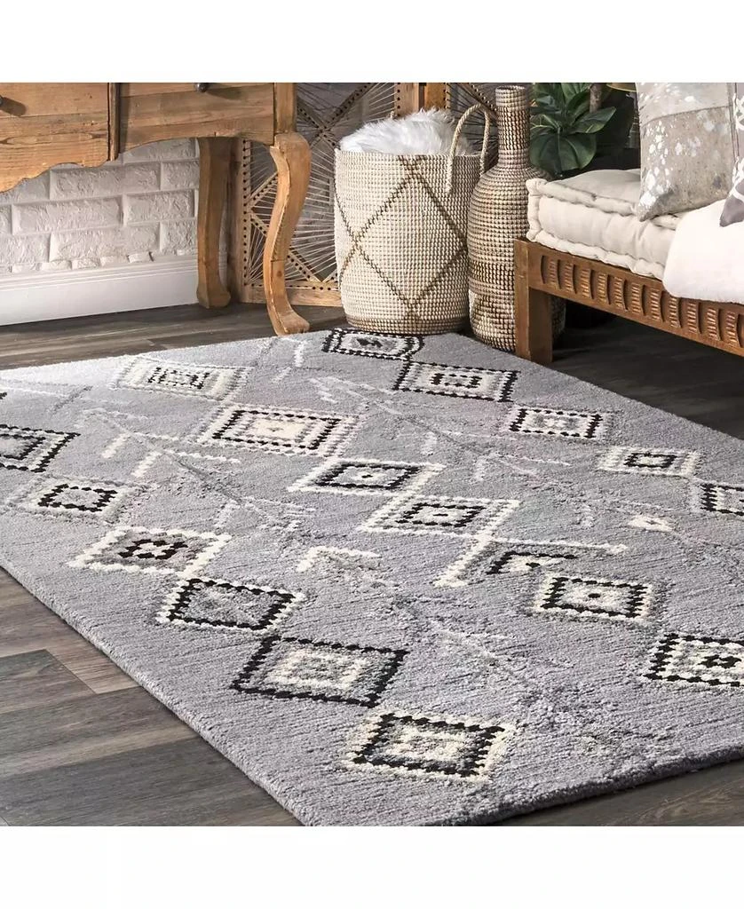 nuLOOM San Miguel Hand Tufted Belini 5' x 8' Area Rug 6