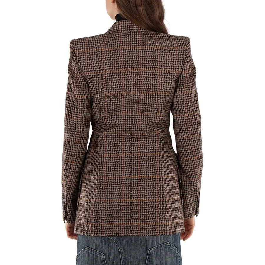 Balenciaga Hourglass Houndstooth Double-Breasted Blazer 3