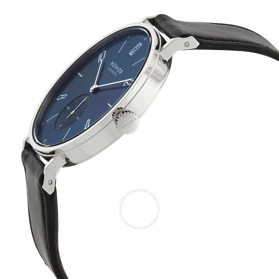 Nomos Glashutte Tangente Neomatik Automatic Blue Dial Men's Watch 146