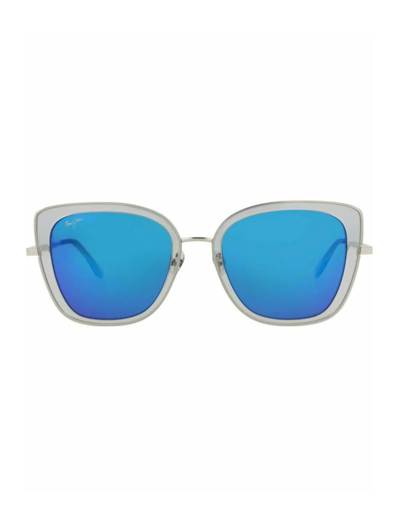 Maui Jim Cat Eye-Frame Titanium Sunglasses 1
