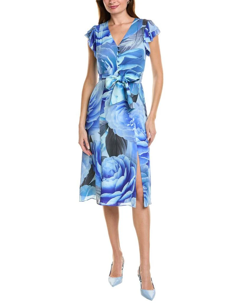knee length dresses for ladies Fantasy Resort Halter Midi Dress