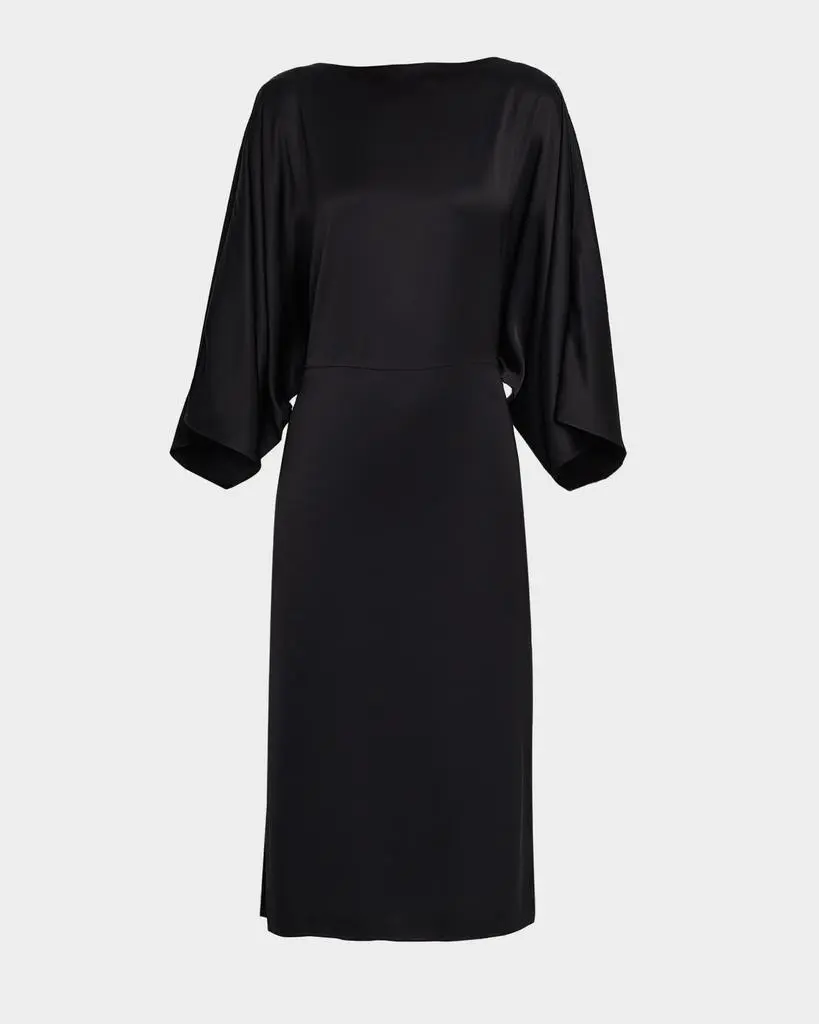 neiman marcus black midi dress Rhe Women's Open back Maxi dress - Black