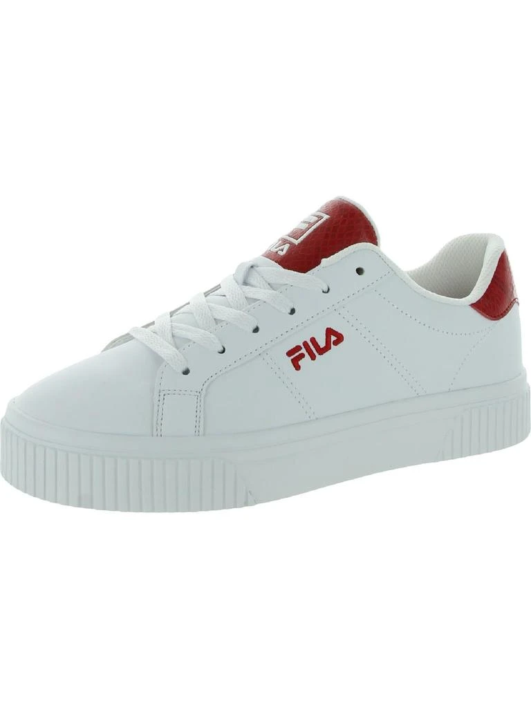 Fila Panache Snakeskin Womens Leather Lace Up Athletic and Training Shoes 1