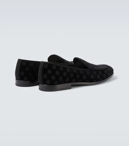 Dolce 
Gabbana Vivaldi velvet loafers 6