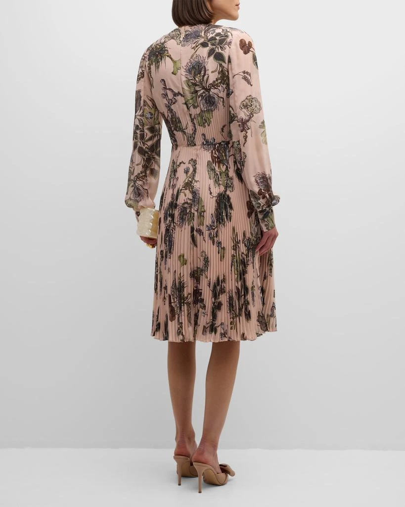 Jason Wu Forest Floral Pleated Short Dress 6