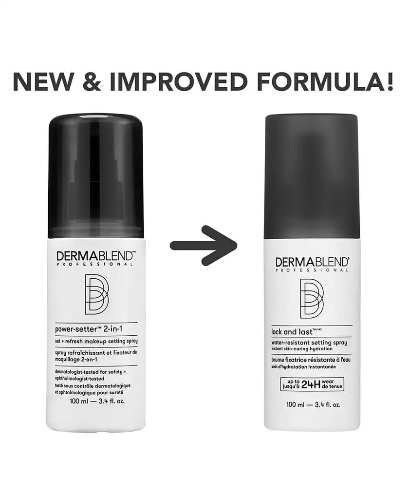 Dermablend Lock & Last Water-Resistant Setting Spray, 3.4 oz.