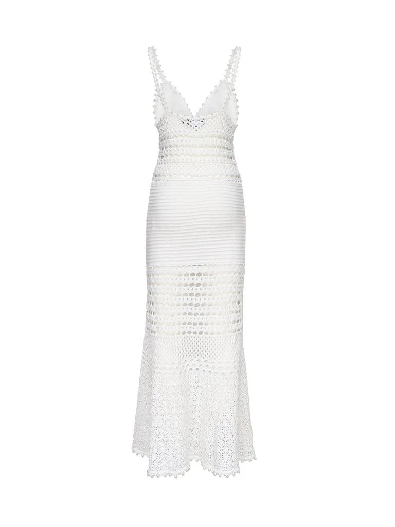 white christmas dresses Isabella Sequin Crochet Dress – Retrofete main image 0