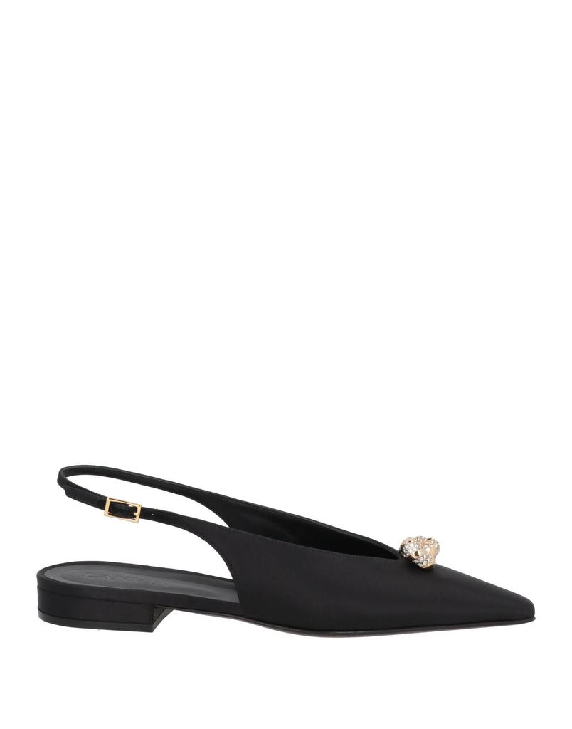 サンダル・ミュール LANVIN Lanvin x Suikoke Slippers in Black Rubber Woman Lanvin Lanvin X Suikoke Slippers In Black Rubber Woman
