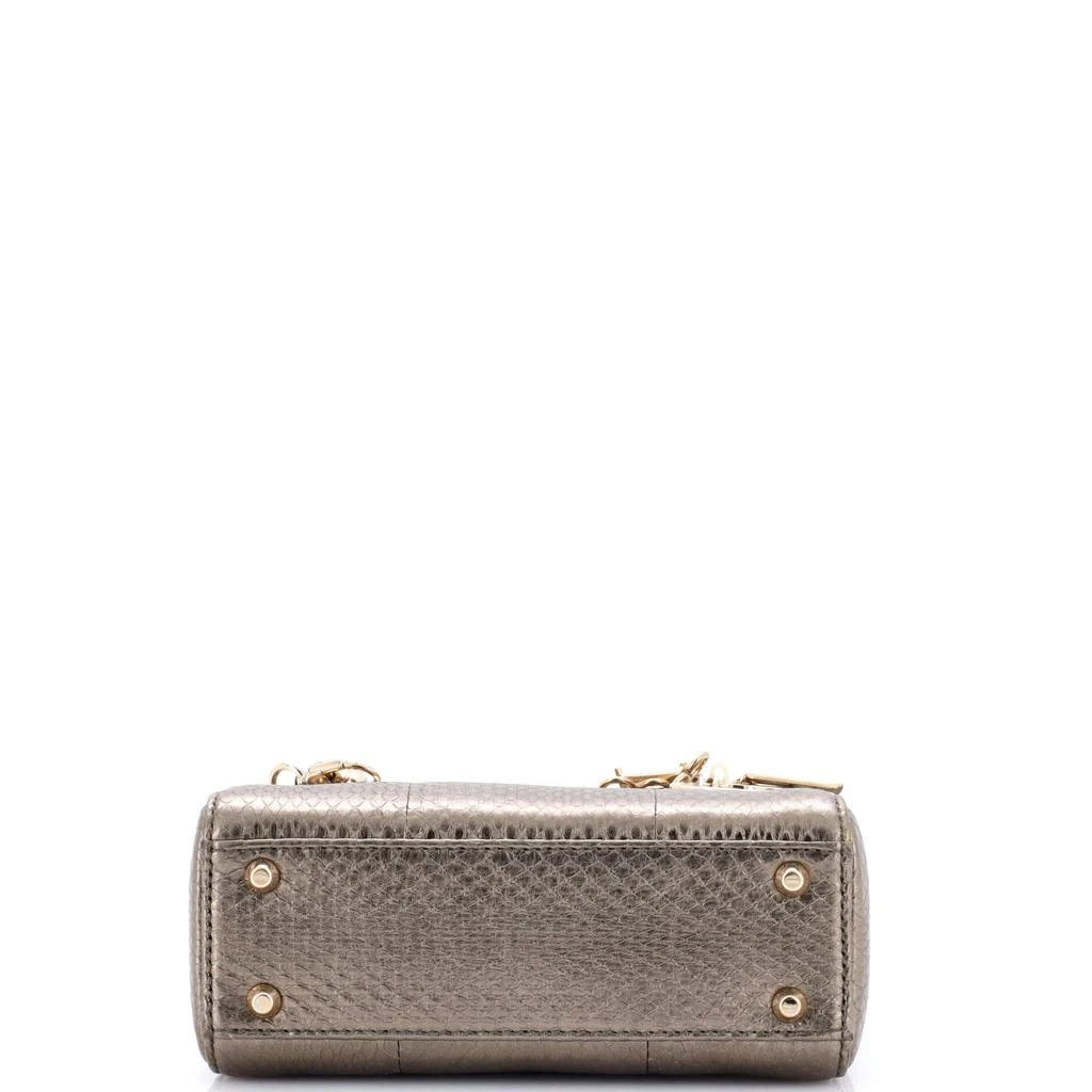 Dior Lady Dior Chain Bag Python Mini 3