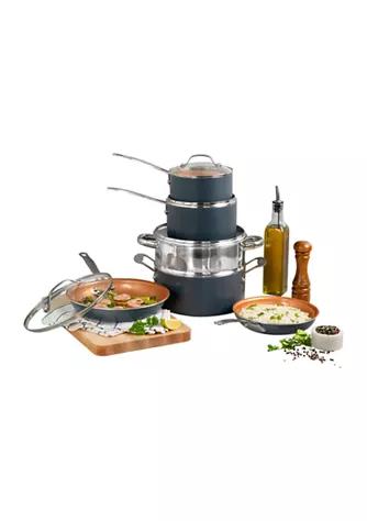 Gotham Steel Steel 10 Piece Ti Ceramic Nonstick Cookware Set