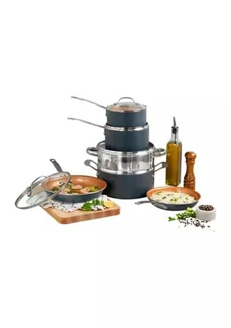Gotham Steel Steel 10 Piece Ti Ceramic Nonstick Cookware Set 1
