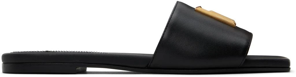 Balmain Black Dafne PB Sandals 1
