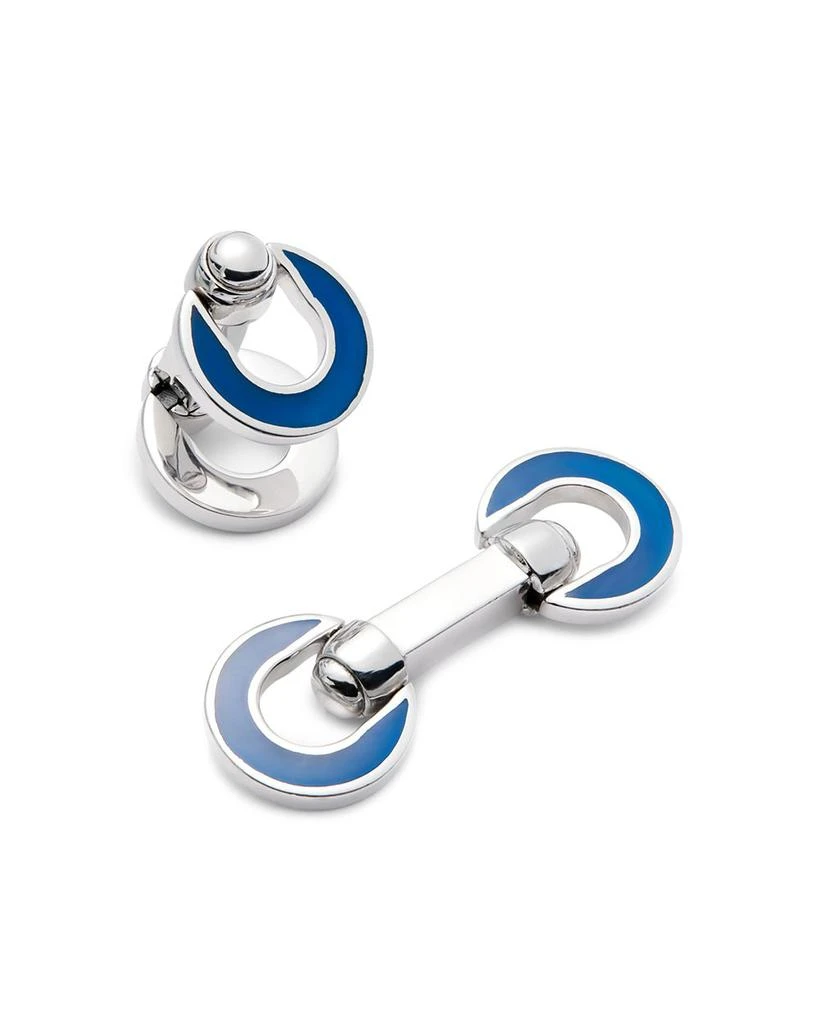 Jan Leslie Horseshoe Flip Cufflinks 1
