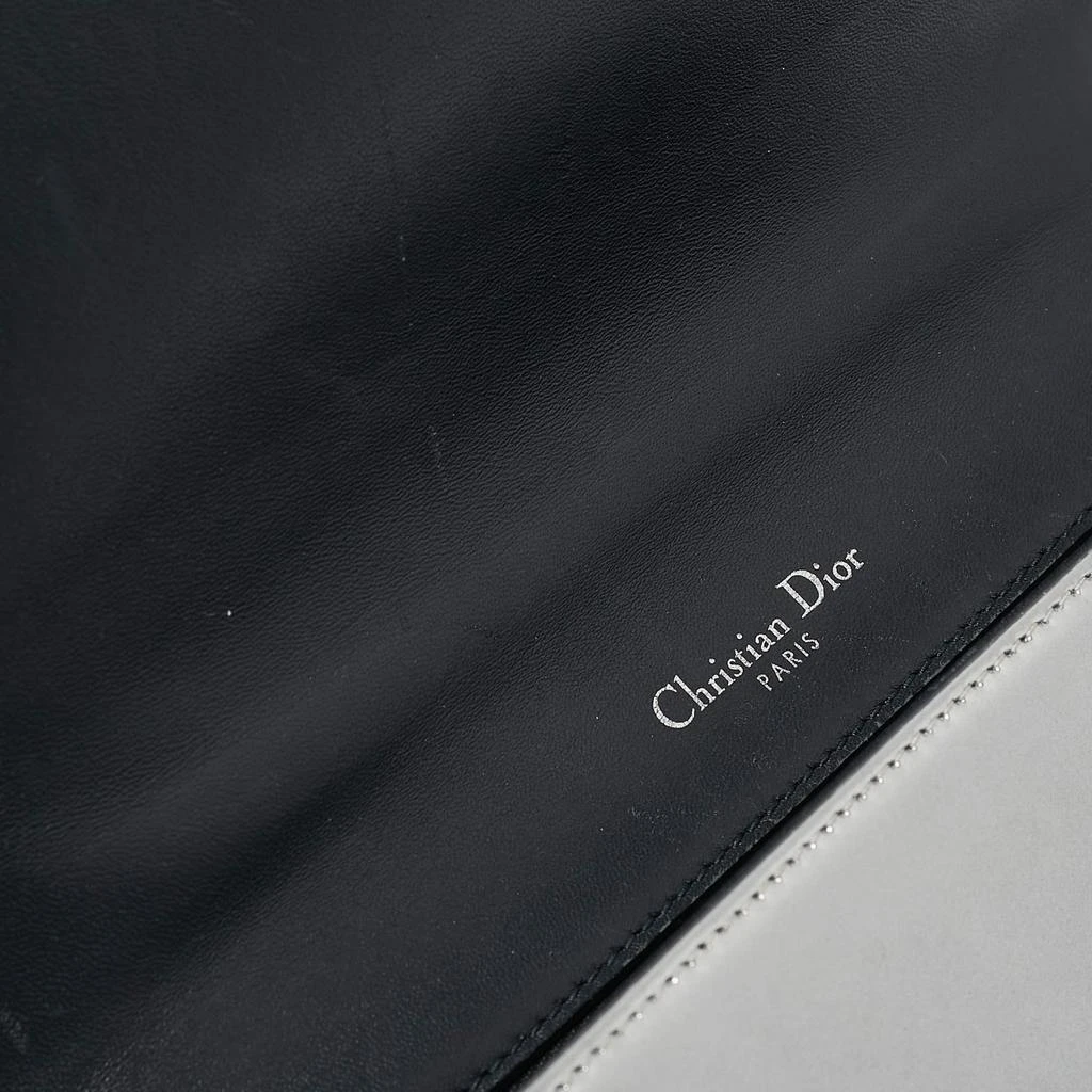 Dior Dior Silver Leather Medium Diorama Flap Shoulder Bag 15