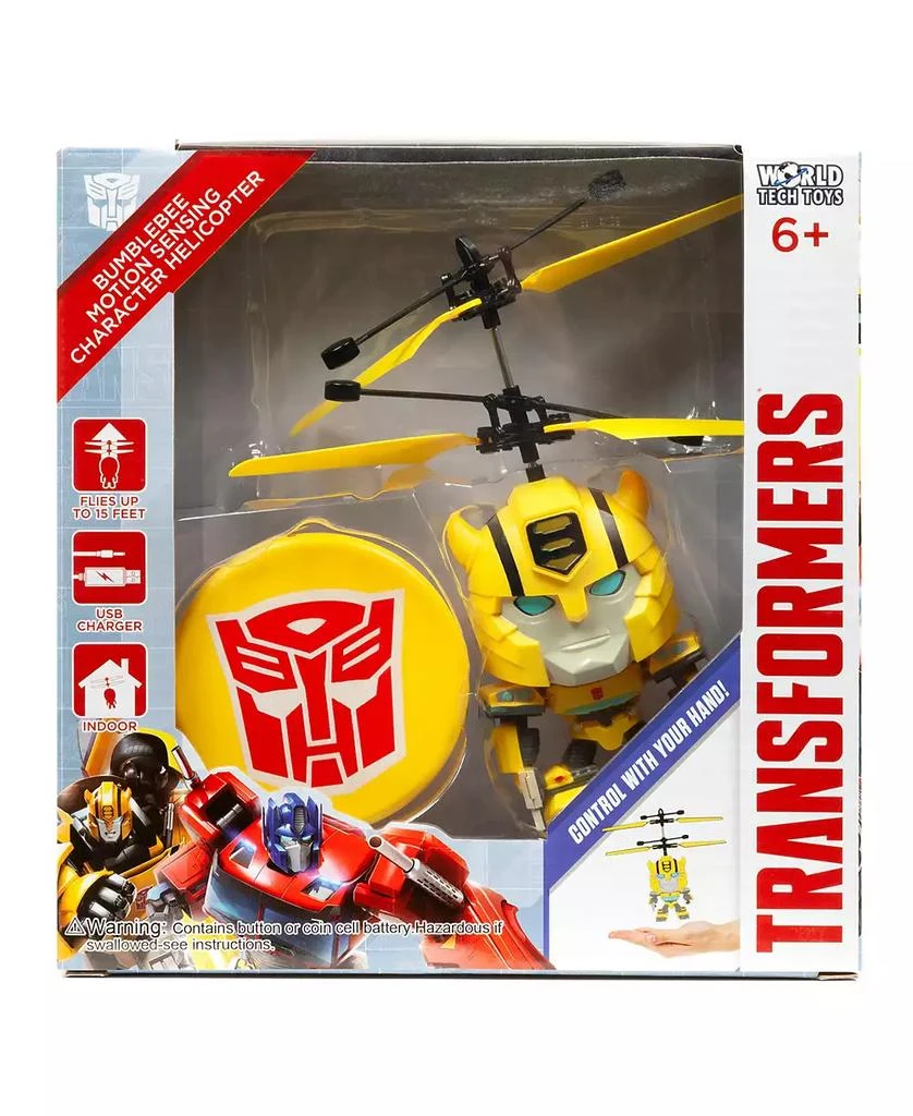 World Tech Toys Hasbro Transformers Bumblebee Flying UFO Helicopter 2