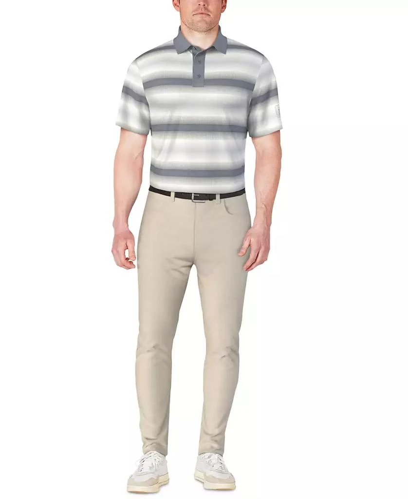 PGA TOUR Men's Solarized Stripe Polo Shirt 3