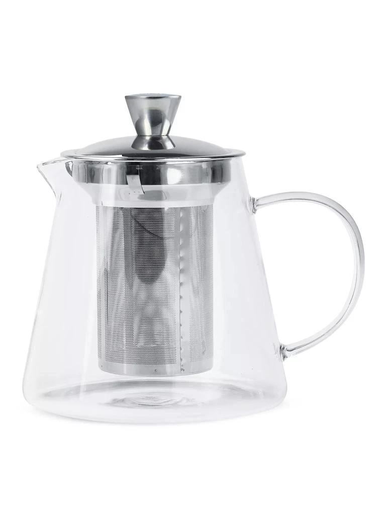 Cristel Oolong Glass & Stainless Steel Teapot 1