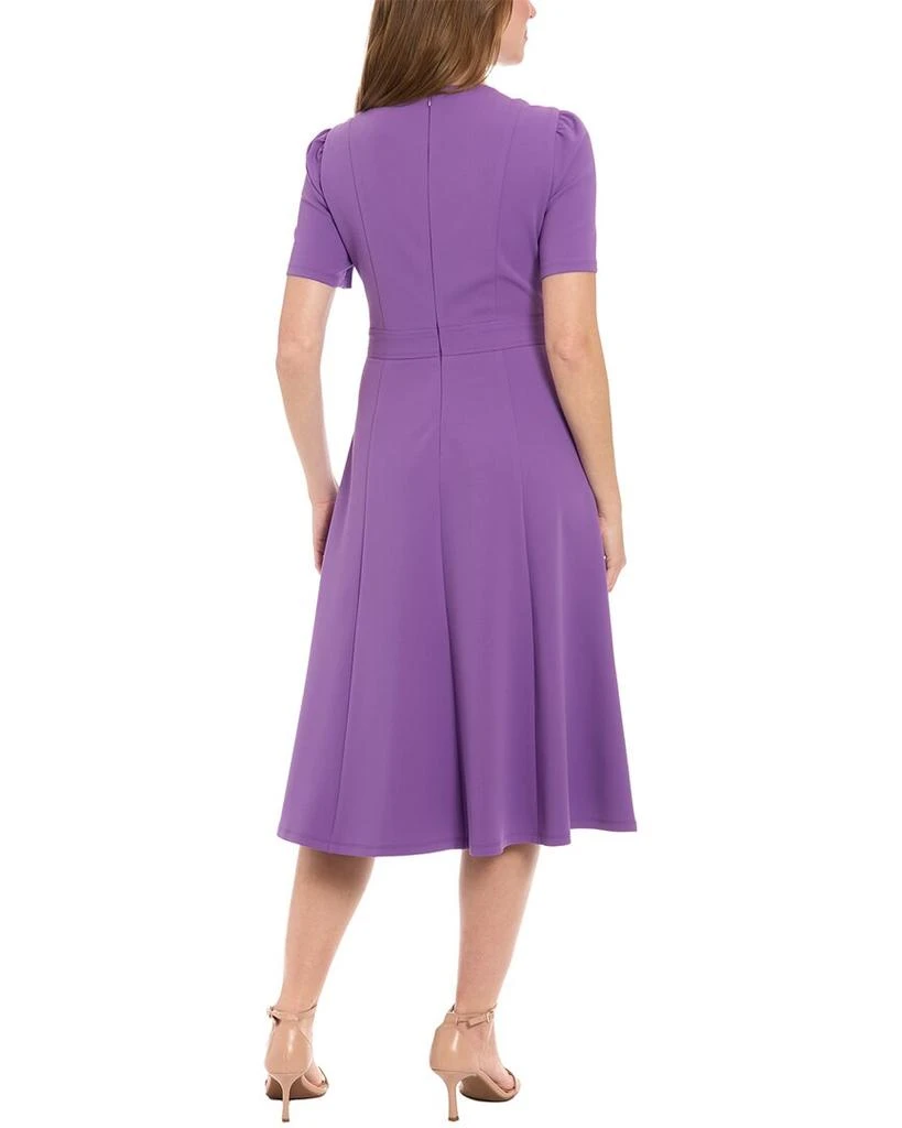 chinese dress ladies London Times Women's Dresses Women's Flutter Sleeve Tiered Maxi - Ruffle  Neck Elastic Waist