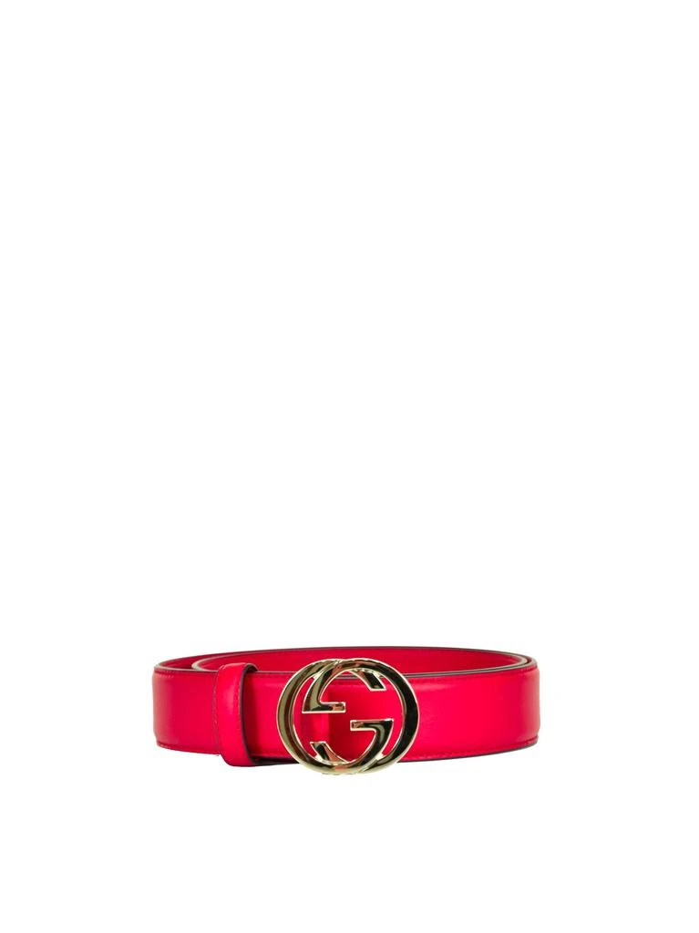 Gucci Gucci Red Belt Women Moon Leather Mod. 546386 AP00G 6523 1