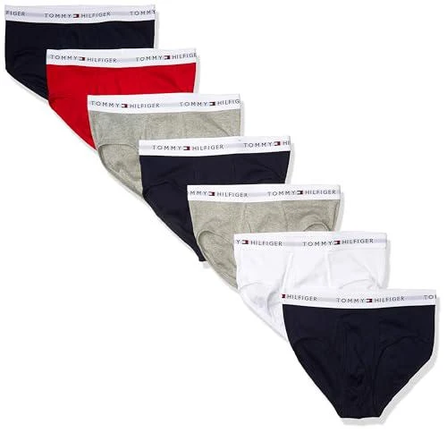 Tommy Hilfiger Tommy Hilfiger Men's Underwear Cotton Classics Megapack Brief - Amazon Exclusive