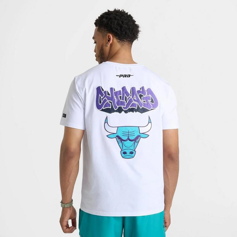 Pro Standard Men's Pro Standard Chicago Bulls Grape T-Shirt 3