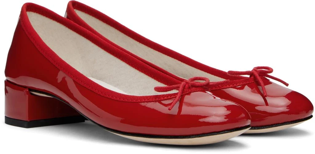 Repetto Red Camille Ballet Heels 4