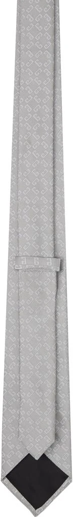 Givenchy Gray Monogram 1972 Tie 2