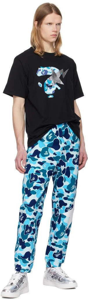Bape Black ABC Camo Ape Face STA T-shirt 4