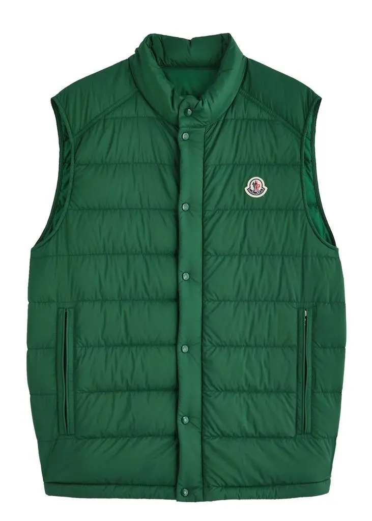 Moncler Barthe quilted shell gilet 1