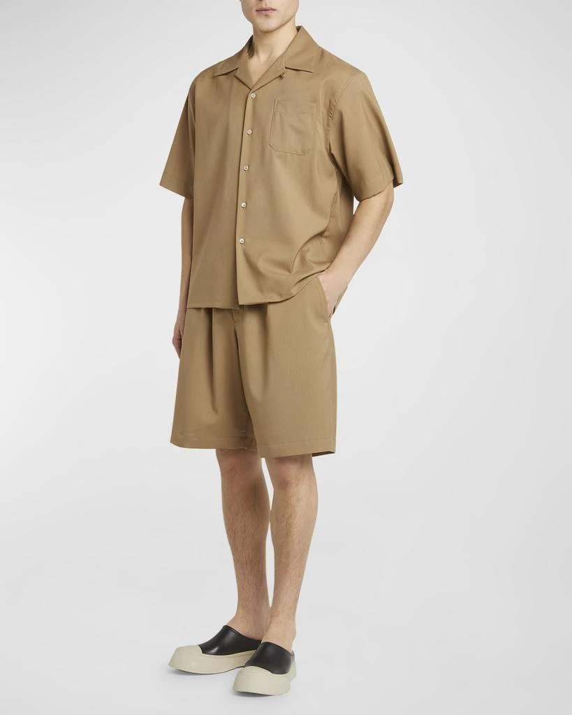 Marni Men's Wool Bowling Shirt 3