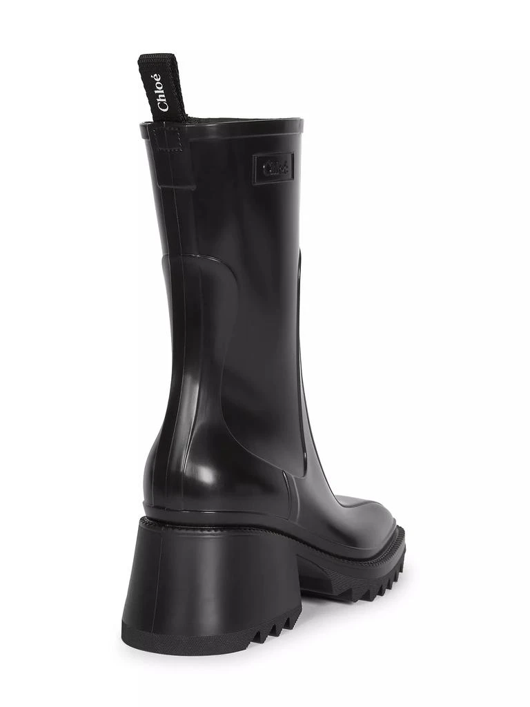 Chloé Betty PVC Lug Sole Rain Boots 3